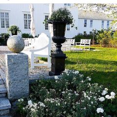  Krukke Med Base Large - Elegance serien  