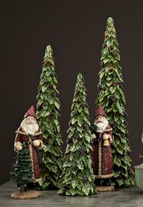Grønt Juletre Med Ledlys 