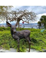 Flott Rådyrkalv I Bronse