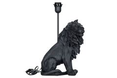 Flott Løve Lampe - Sort