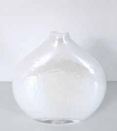Hvit Lekker Flat Flaskevase