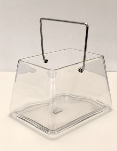 Rålekker & Dekorativ Glassvase 