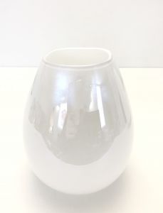 Elegant Hvit Blank Vase